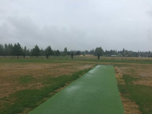 Millbrook CC wet pitch